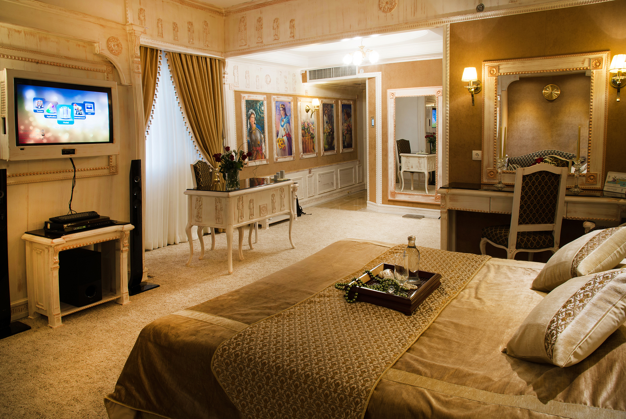 اتاق دو تخته هخامنش هتل بین المللی قصر مشهد